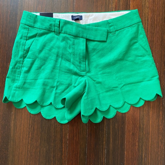 J. Crew Factory Pants - J Crew Factory Scalloped Hem Shorts